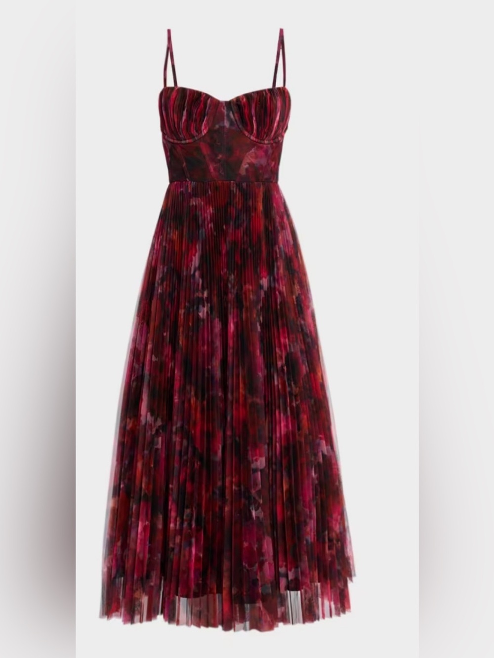 Hutch Amara Floral Pleated Maxi Dress (New, sealed in bag) SOLD OUT sizes!